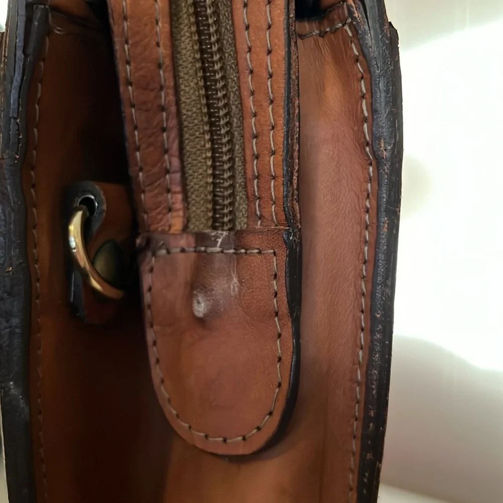 Vintage Hartmann leather briefcase